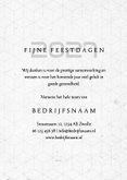 Zakelijke kerstkaart geometrisch beton 2027 fotocollage 3