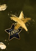 Zakelijke kerstkaart met geschilderde ster en logo 2