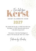 Zakelijke kerstkaart pedicure kerstbal glitters sterren foto 3