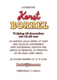 Zakelijke kerstkaart uitnodiging kerstborrel humor cartoon 3