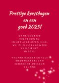 Zakelijke kerstkaart voor kapster of schoonheidssalon  3