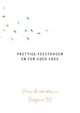 Zakelijke kerstkaarten met feestelijke confetti 3