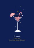 Zakelijke uitnodiging kerstborrel met kerst cocktails  2