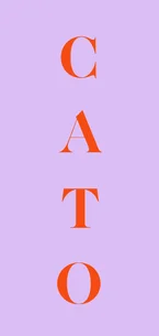 Geboortekaartje colorblocking naam oranje roze