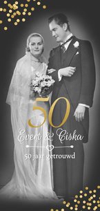 Jubileum 50 jaar met oude en nieuwe foto