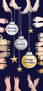 Kerst - pedicure 