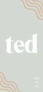 Minimalistisch geboortekaartje trendy kleurtjes met lijntjes