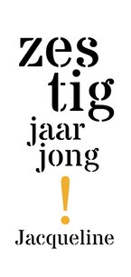 Uitnodiging 60 typografisch lang