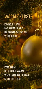 Uitnodiging Kerst met jou
