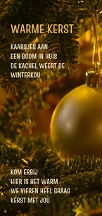 Uitnodiging Kerst met jou