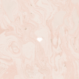 Bedankkaartje voor huwelijk met foto roze marmer ticket Achterkant