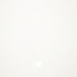 Geboortekaartje 3e kindje met silhouetten bij rotan wiegje Achterkant