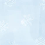 Geboortekaartje blauw met sneeuwvlokjes winter Achterkant