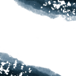 Geboortekaartje jongen waterverf gouden spetters Achterkant