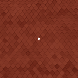 Geboortekaartje met ruitjespatroon en goudfolie Achterkant