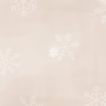 Geboortekaartje met sneeuwvlokjes winter seizoen beige Achterkant