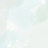 Geboortekaartje met waterverf in groen en gouden letters Achterkant