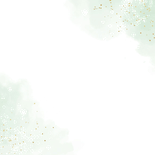 Geboortekaartje tijgertje waterverf groen goud hartjes Achterkant