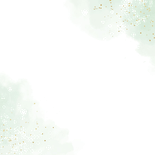 Geboortekaartje tijgertje waterverf groen goud hartjes Achterkant