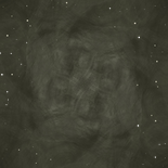 Geboortekaartje voetjes in hand lijntekening foliedruk Achterkant