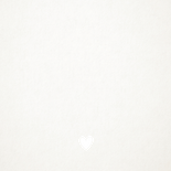 Geboortekaartje voor een 4e kindje met silhouet van wieg Achterkant