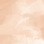 Geboortekaartje waterverf zalmroze stijlvol minimalistisch Achterkant