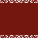 Hindoestaanse trouwkaart met henna patronen en hartjes Achterkant