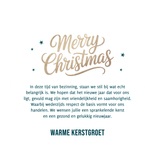  Kerstkaart wereld kerstbal vrede duif sterren Achterkant