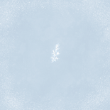 Klassieke lichtblauwe jubileumkaart met gouden ornament Achterkant