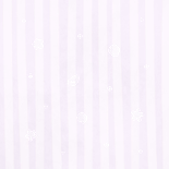 Lief pastel geboortekaartje met schelp en en streepjes Achterkant