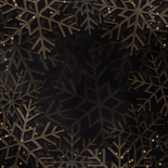 Nieuwjaarskaart 2027 met foto kerstbal en sneeuwvlokken Achterkant