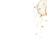 Uitnodiging huwelijksjubileum getal ballonnen foto confetti Achterkant