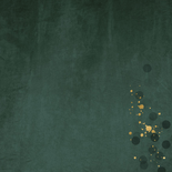 Uitnodiging verjaardag 75 jaar velvet goudfolie confetti Achterkant