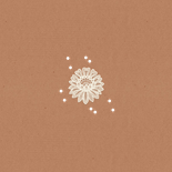 Uitnodiging verjaardagsfeest vrouw vintage kant kraft foto Achterkant