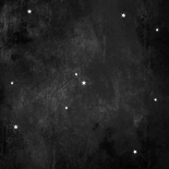 Uitnodiging vormsel stoer goud sterren betonlook donker Achterkant