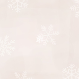 Winterse kerstkaart met sneeuwvlokjes en koperfolie beige Achterkant