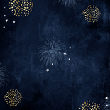 Zakelijke kerst- en nieuwjaarskaart kerstbal 2026 vuurwerk Achterkant