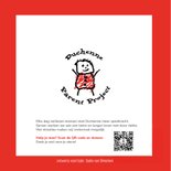 Ansichtkaart Duchenne Parent Project klavertje vier 2