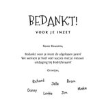 Bedankkaart illustratie bedankt collega 3