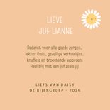 Bedankkaart juf of leidster - jij liet mij groeien 3