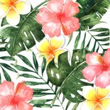 Bedankkaart Juf Tropical - WW 2