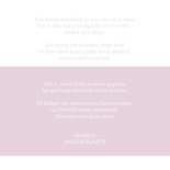 Bedankkaart overlijden (kleur naar keuze) 3