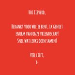 Bedankkaart you're ink vriendschap 3