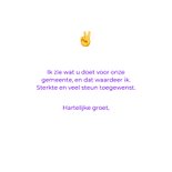 Bedankkaartjes - Steun lokale politici - Bloem 3