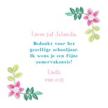Bedanktkaart lieve juf 3