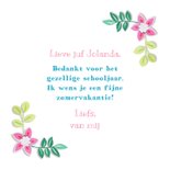 Bedanktkaart lieve juf 3