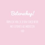 Beterschap - Cup a Cuteness 3
