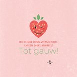Beterschap hartvormige aardbei vitamientjes 3