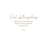 Beterschap - Labradoodle met bloem 3