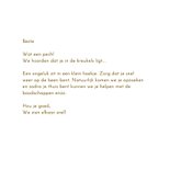Beterschap - Vogel valt van de tak 3